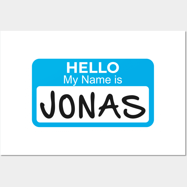 Name Is Jonas: Nostalgic Tribute to 90's Alt Rock Wall Art by TwistedCharm